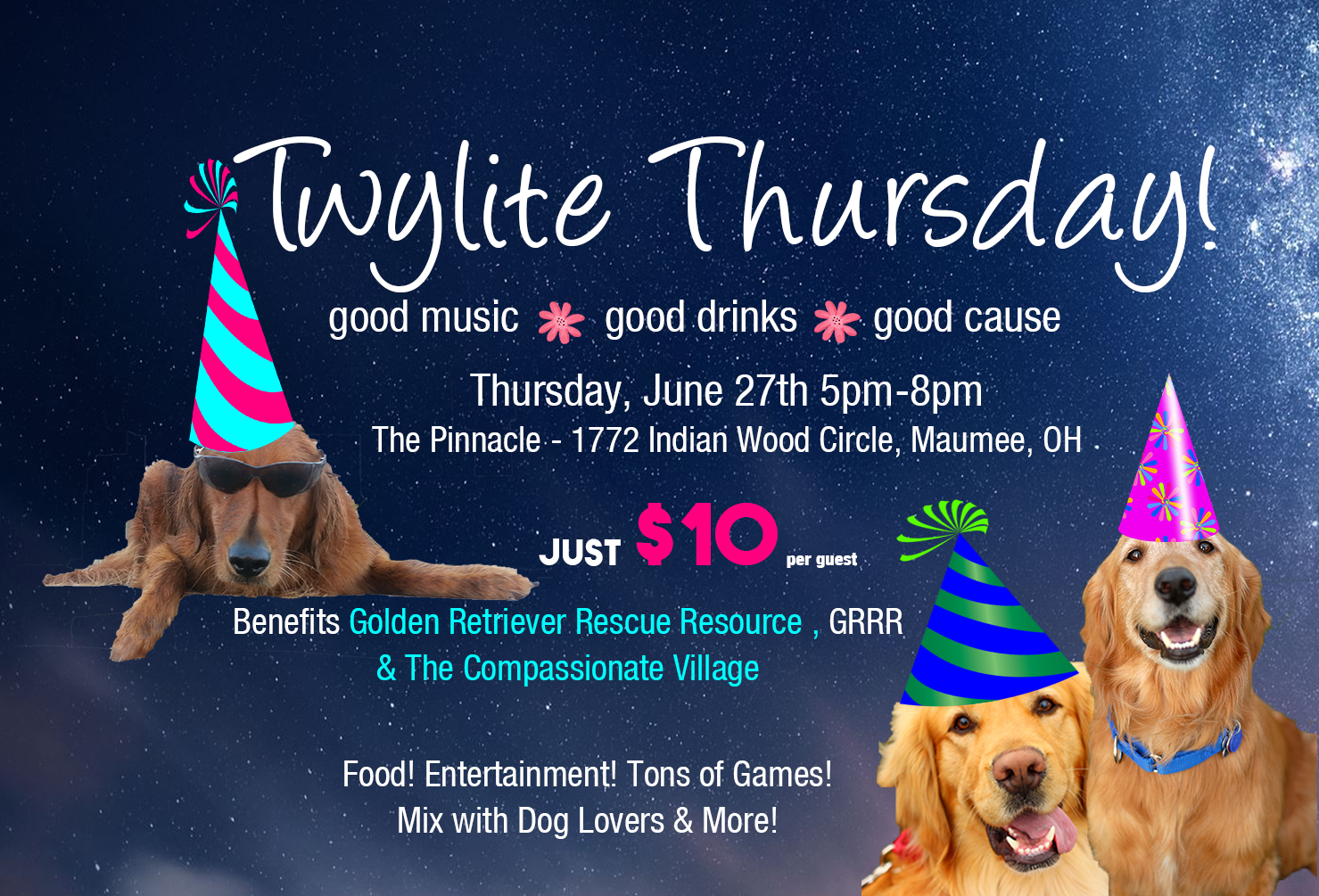 Golden Retriever Rescue Resource Euchre Tournament
