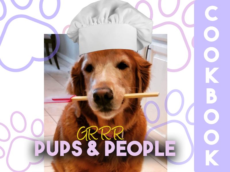 Golden Retriever cookbook, funraiser to help the medical needs of golden retrievers in need at Golden Retriever Rescue Resource